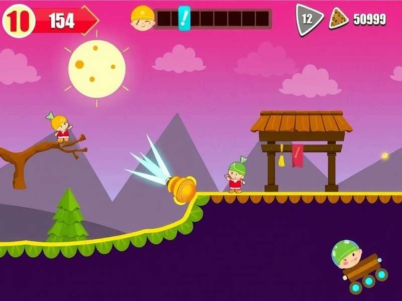 Gulab Jamun Adventure Gameplay Screenshot